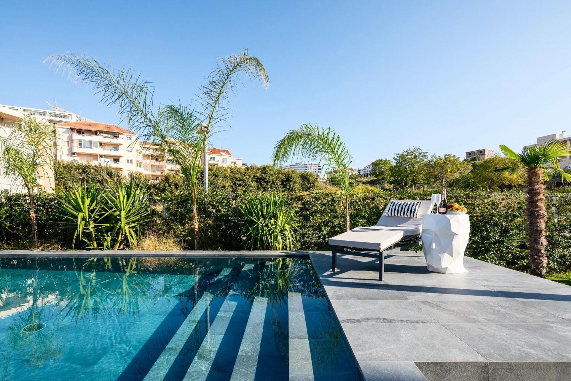 New Luxury Apartment With Private Heated Pool And Amazing Terrace With Seaview Split Dış mekan fotoğraf
